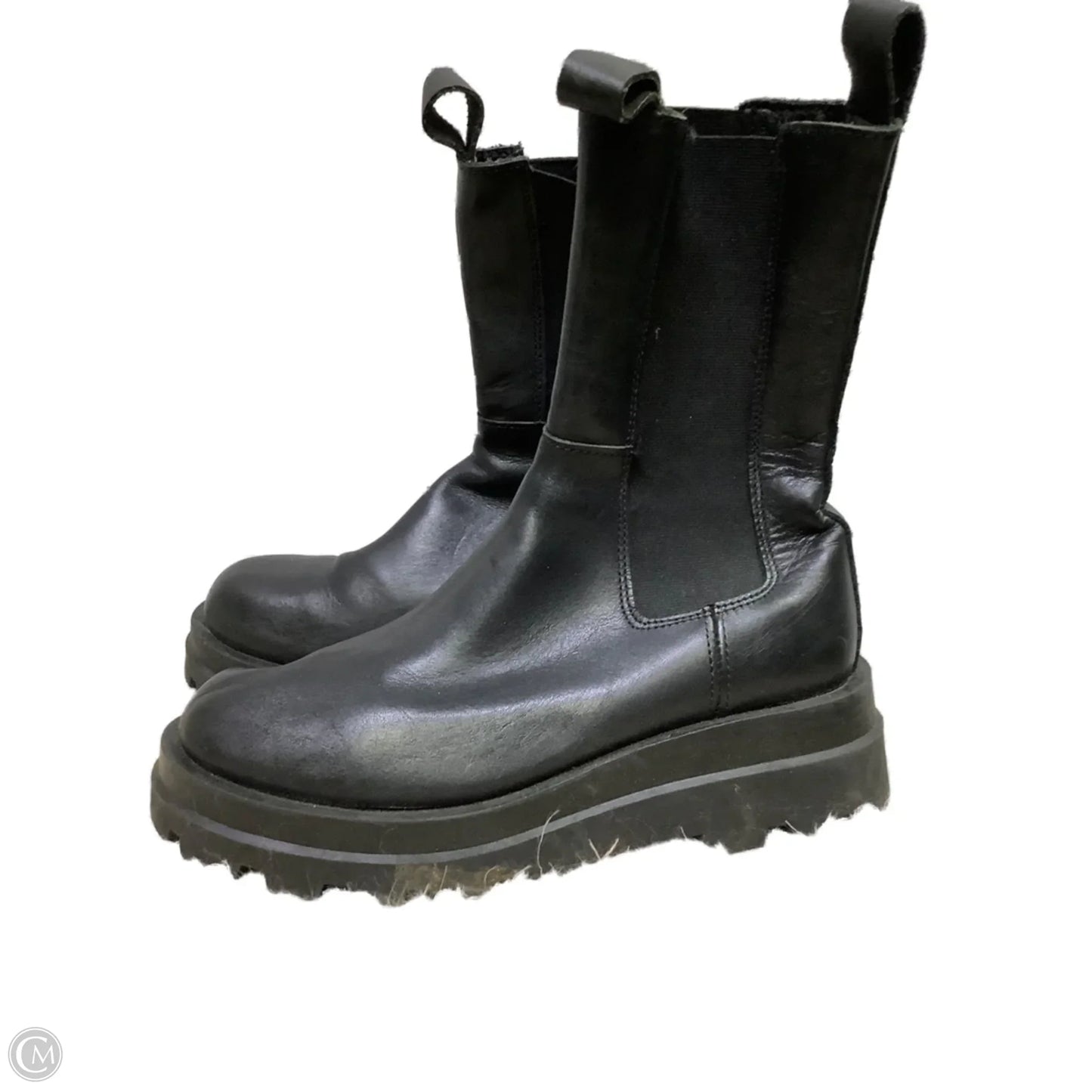 Boots Combat By Steve Madden In Black, Size: 7