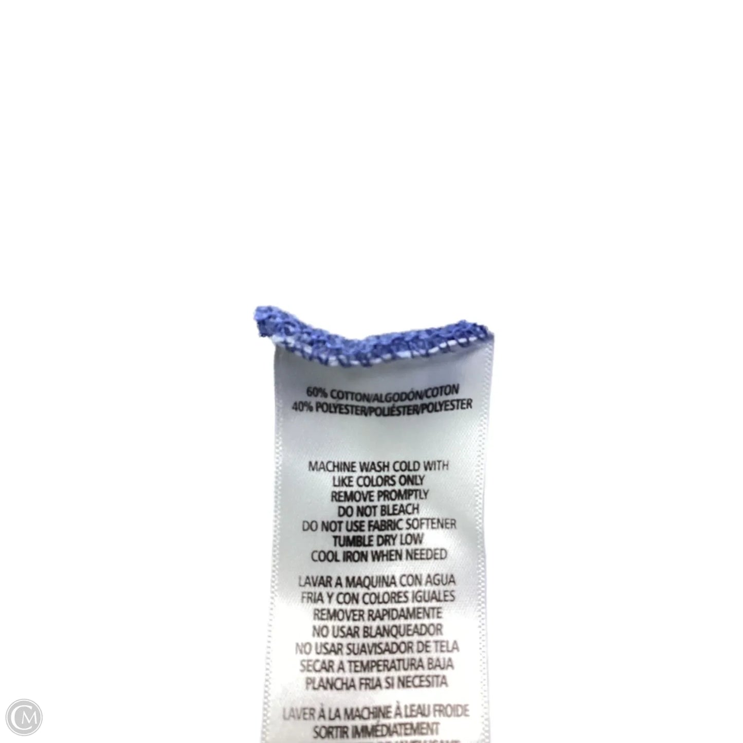 Sweatshirt Crewneck By Calvin Klein In Blue, Size: 1x