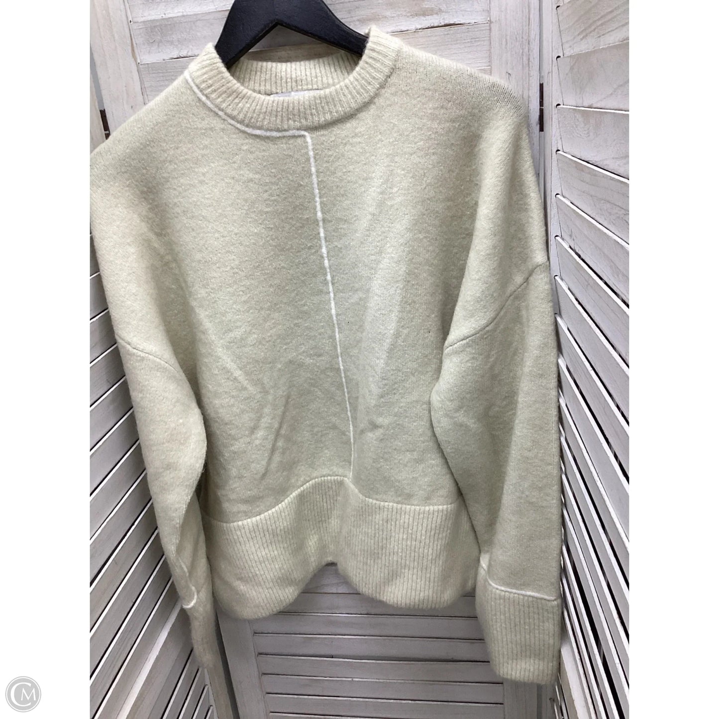 Sweater By Zara In Ivory, Size: M
