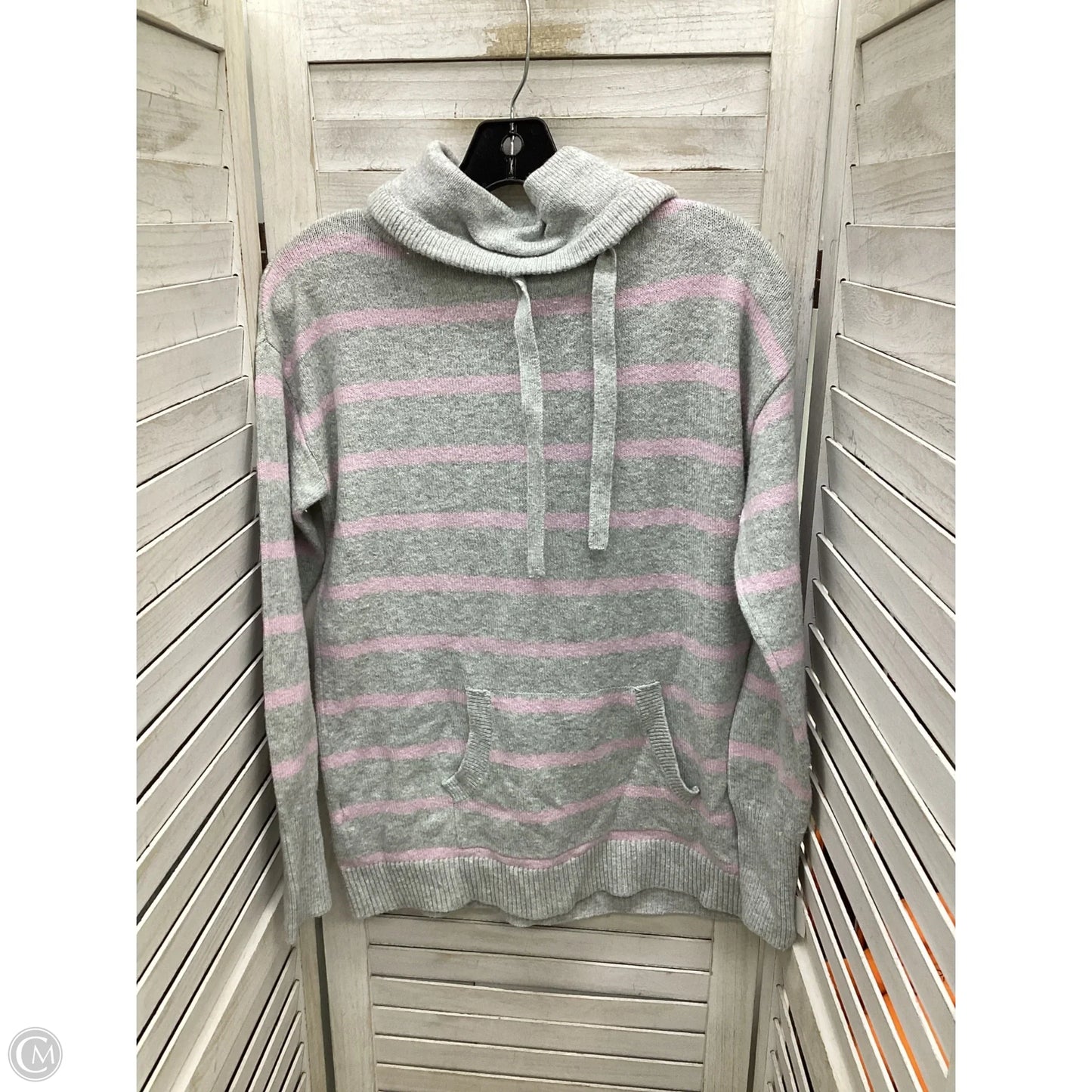 Sweater By Loft In Striped Pattern, Size: Xs