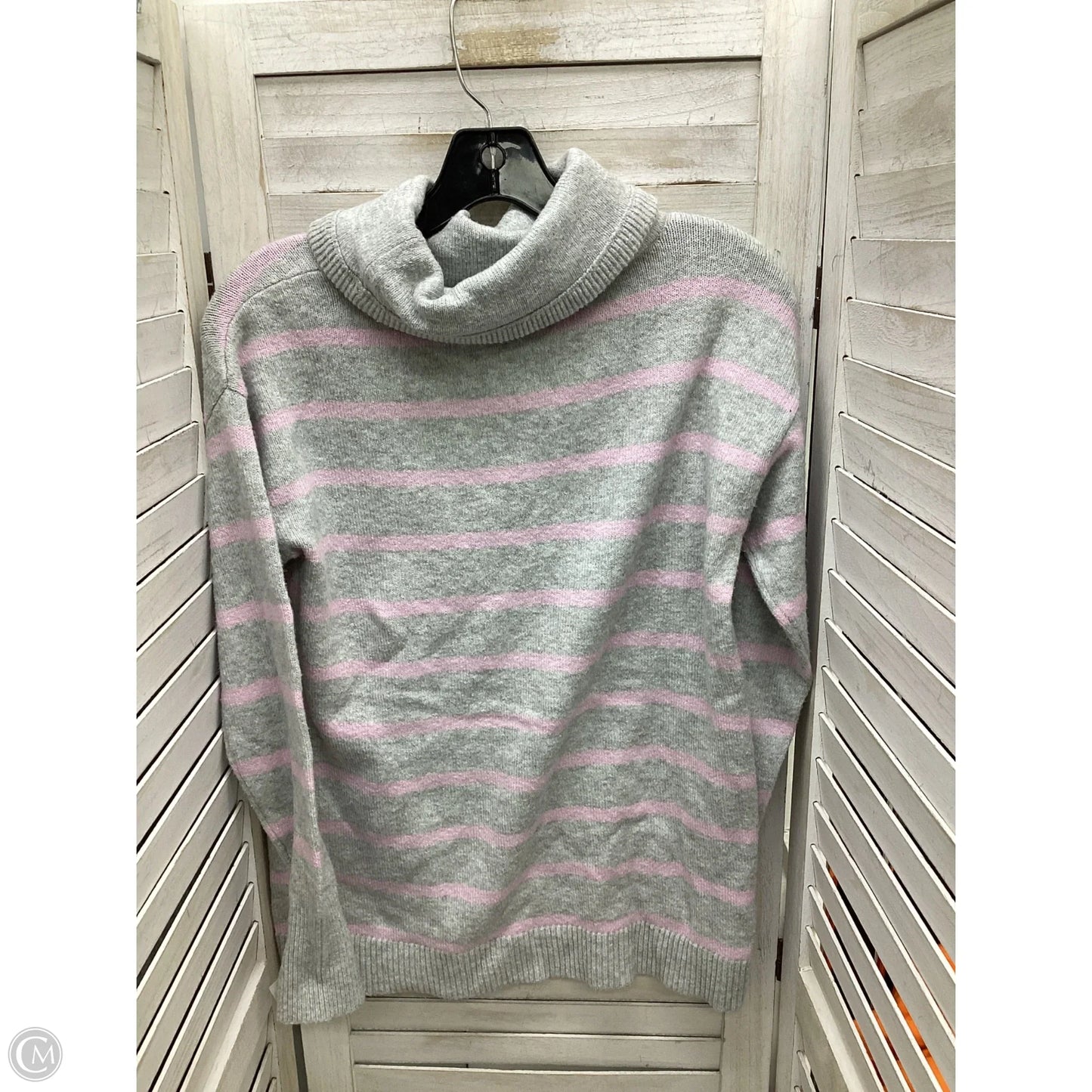 Sweater By Loft In Striped Pattern, Size: Xs