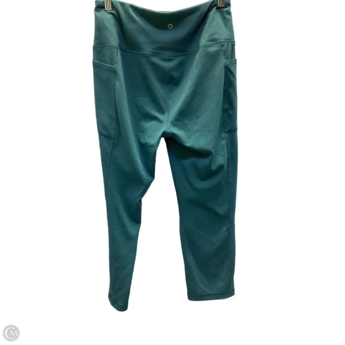 Athletic Leggings By Rbx In Teal, Size: L