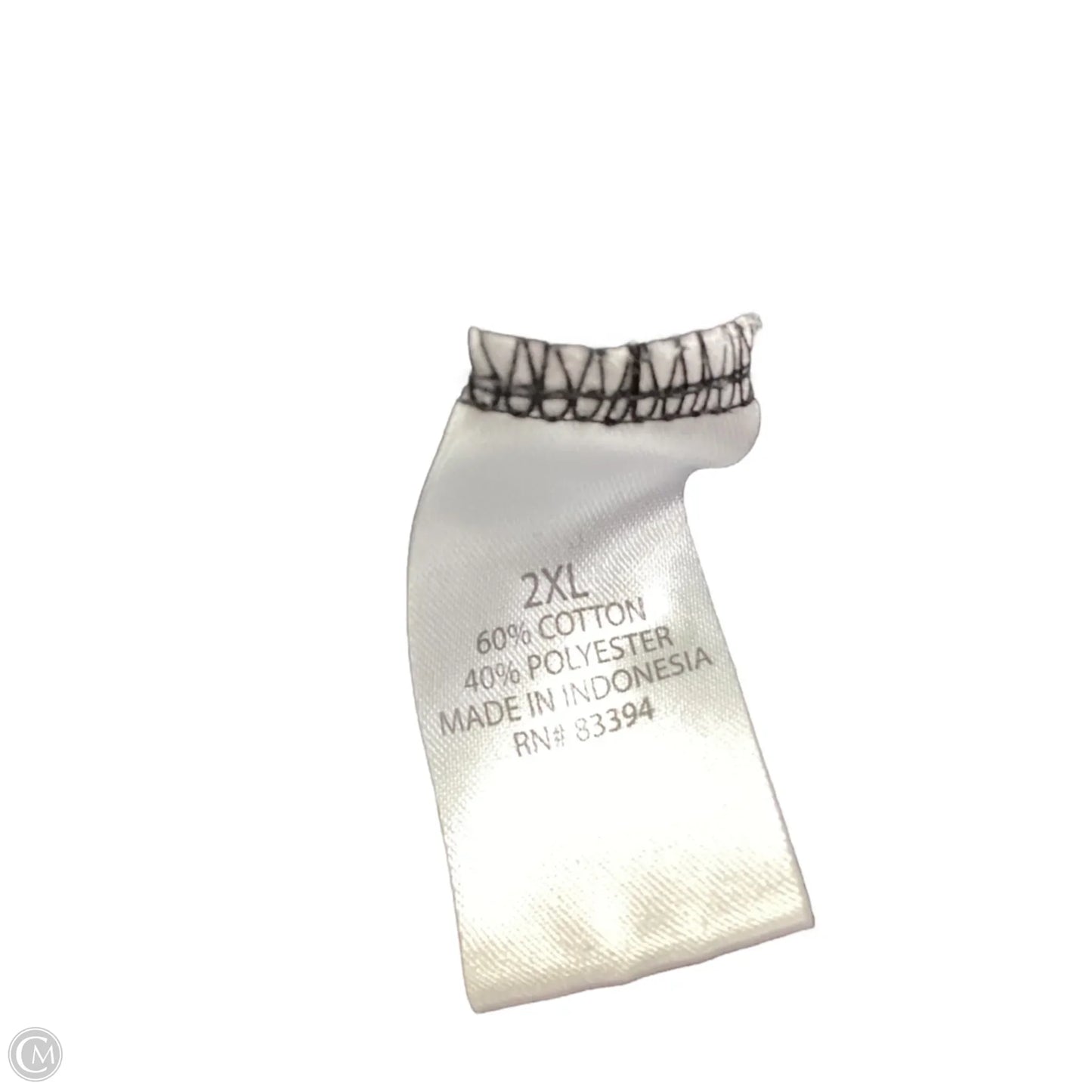 Top Long Sleeve By Clothes Mentor In Black, Size: 2x