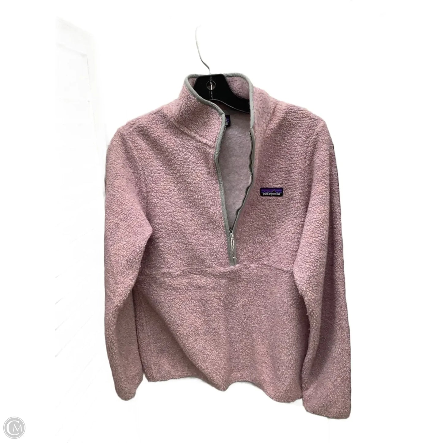 Sweatshirt Collar By Patagonia In Pink, Size: S