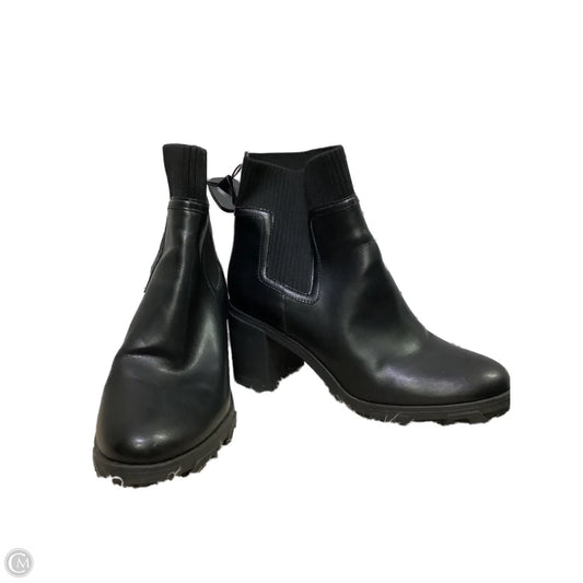 Boots Ankle Heels By Mix No 6 In Black, Size: 11