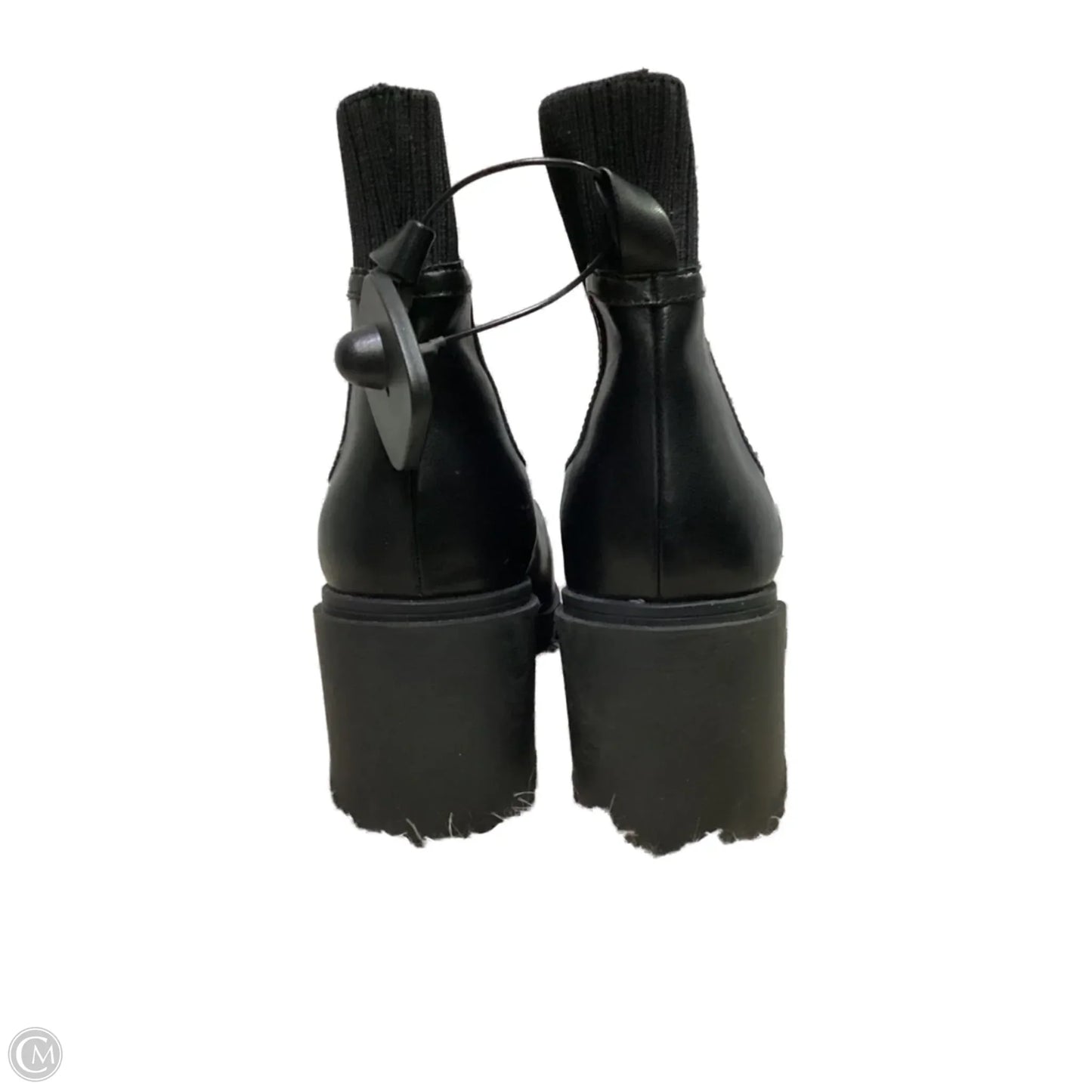 Boots Ankle Heels By Mix No 6 In Black, Size: 11