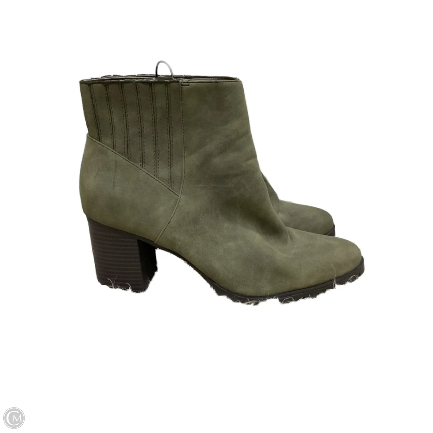 Boots Ankle Heels By Kelly And Katie In Green, Size: 11
