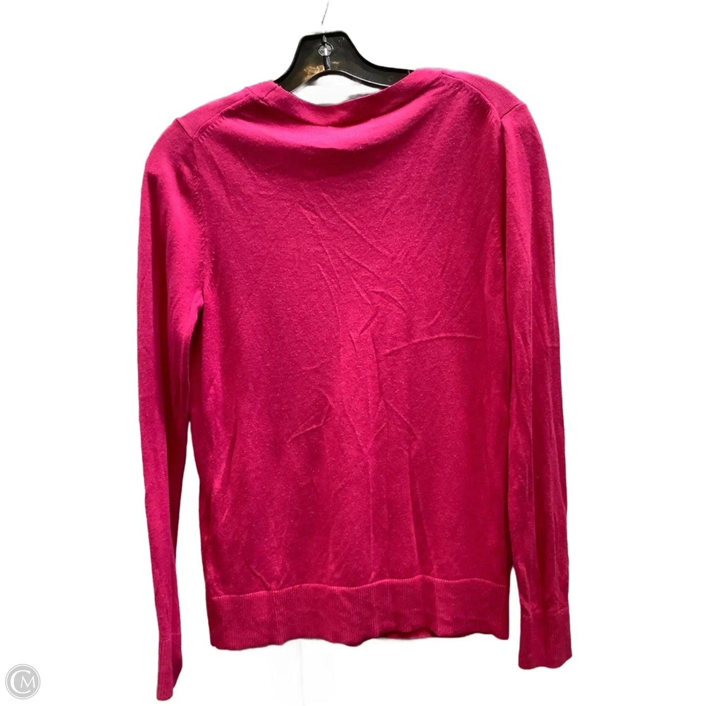 Top Long Sleeve By Banana Republic In Pink, Size: S