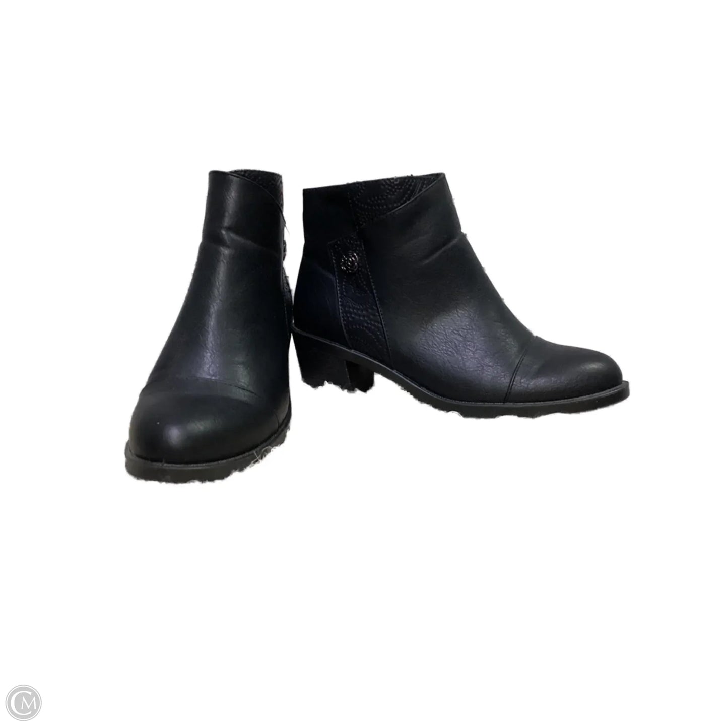 Boots Ankle Heels By Easy Street In Black, Size: 6