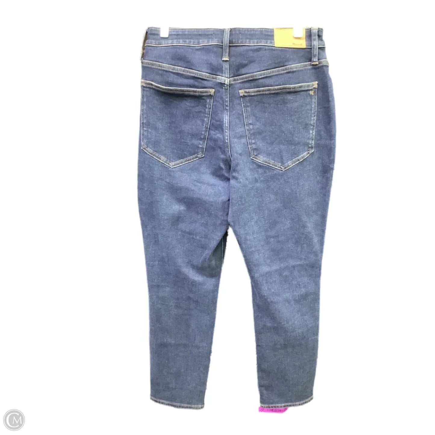 Jeans Straight By Madewell In Blue Denim, Size: 8