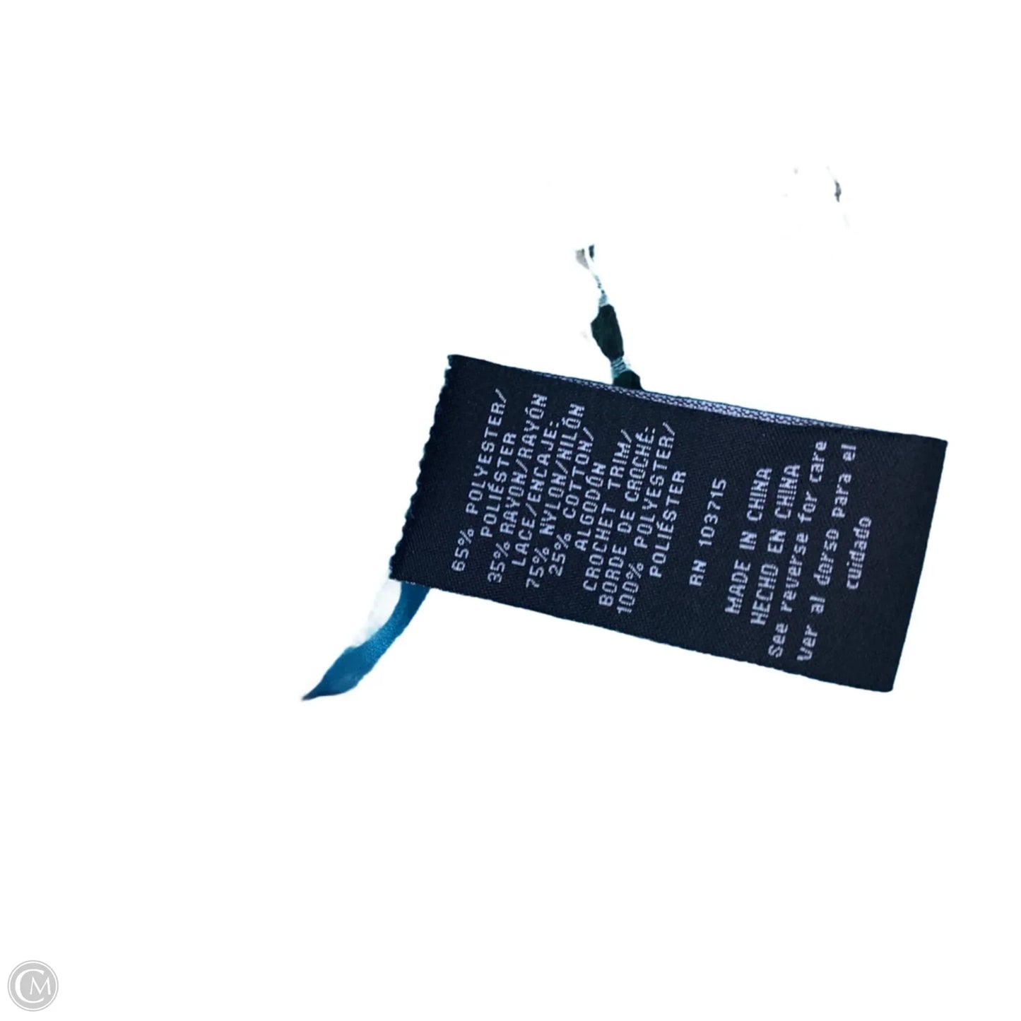 Top Long Sleeve By Zac And Rachel In Blue, Size: 2x