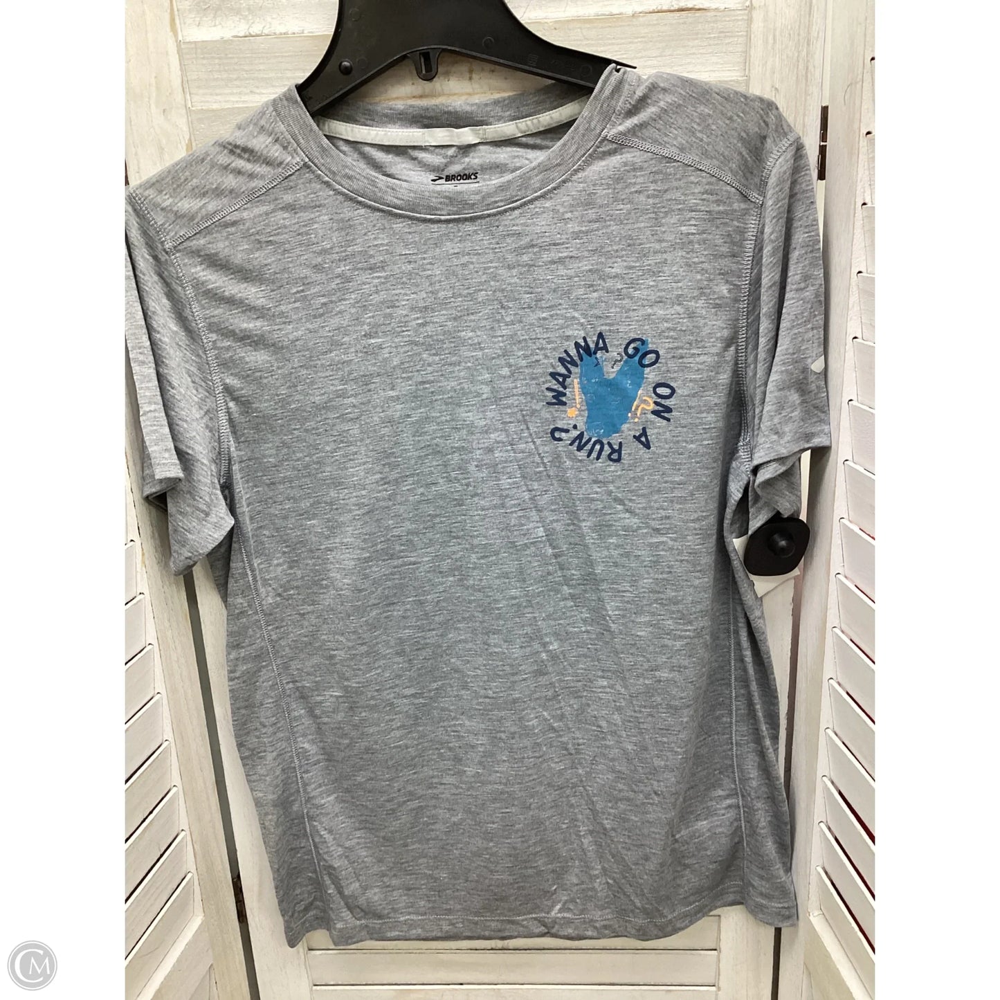 Top Short Sleeve By Loft In Orange, Size: Xs