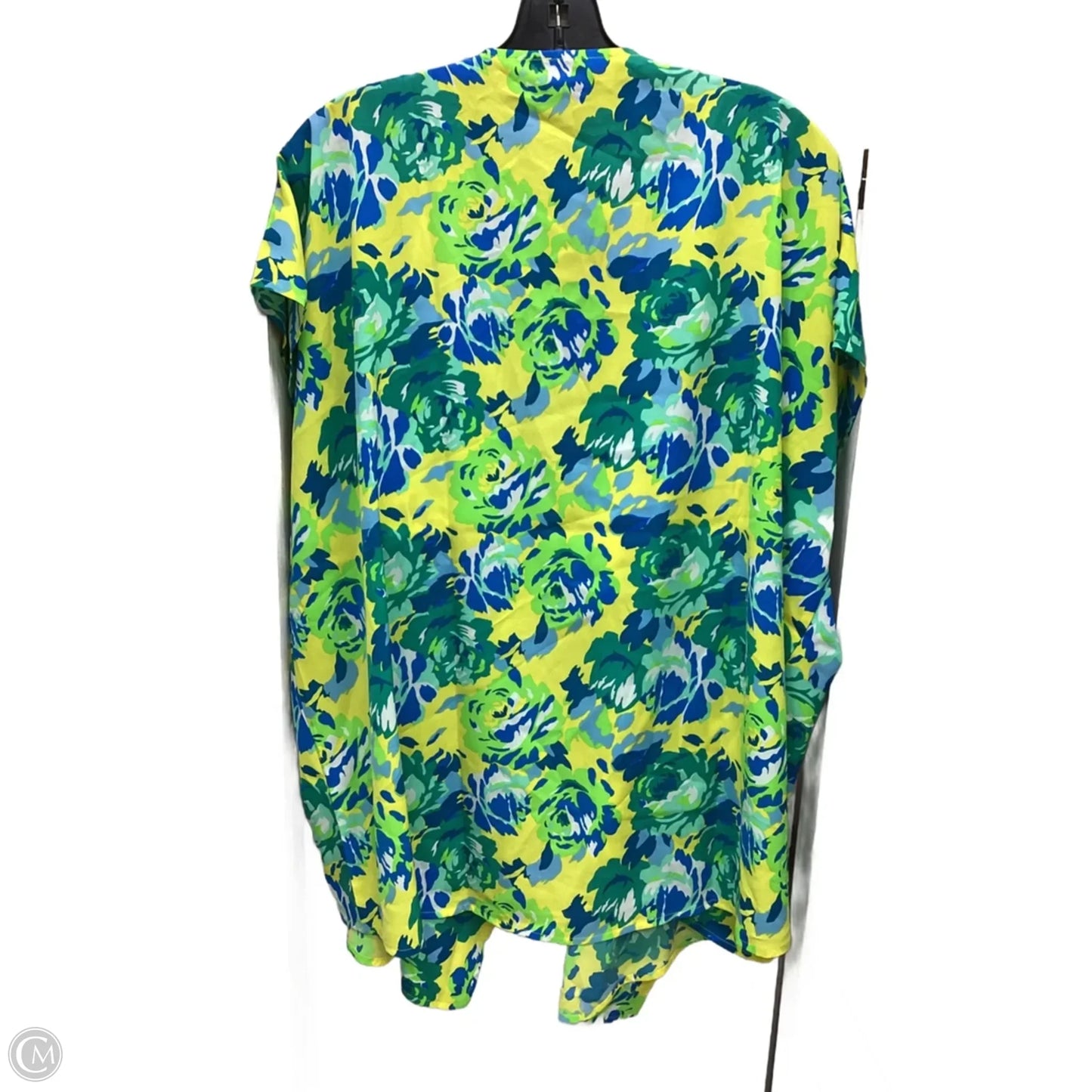 Swimwear Cover-up By Christian Siriano In Floral Print, Size: M