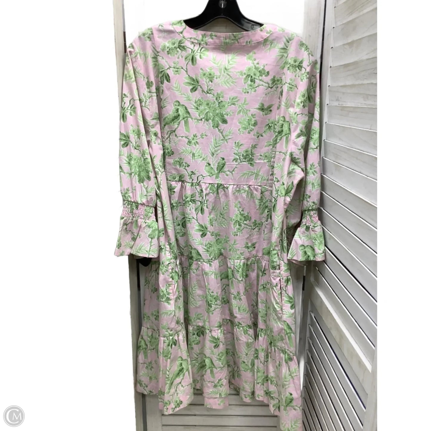 Dress Casual Midi By Crown And Ivy In Floral Print, Size: 2x