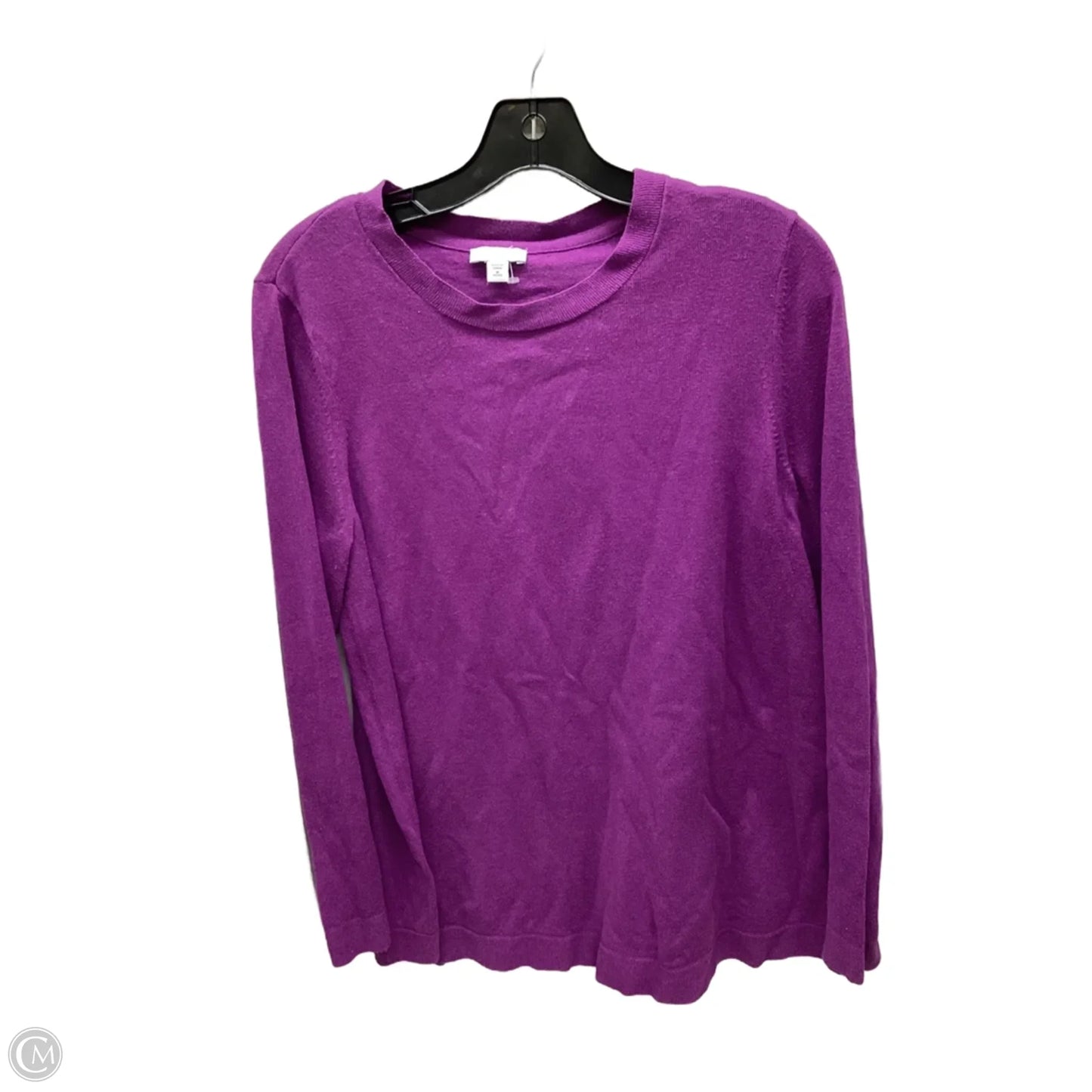 Top Long Sleeve By J. Jill In Purple, Size: M