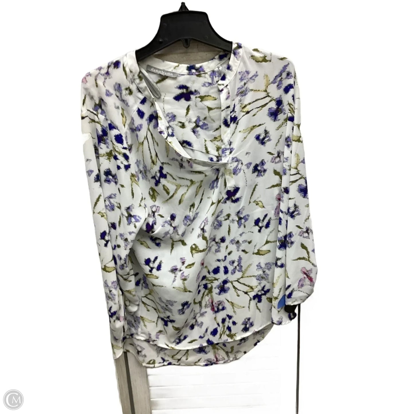 Top Long Sleeve By Daniel Rainn In Multi-colored, Size: Xl