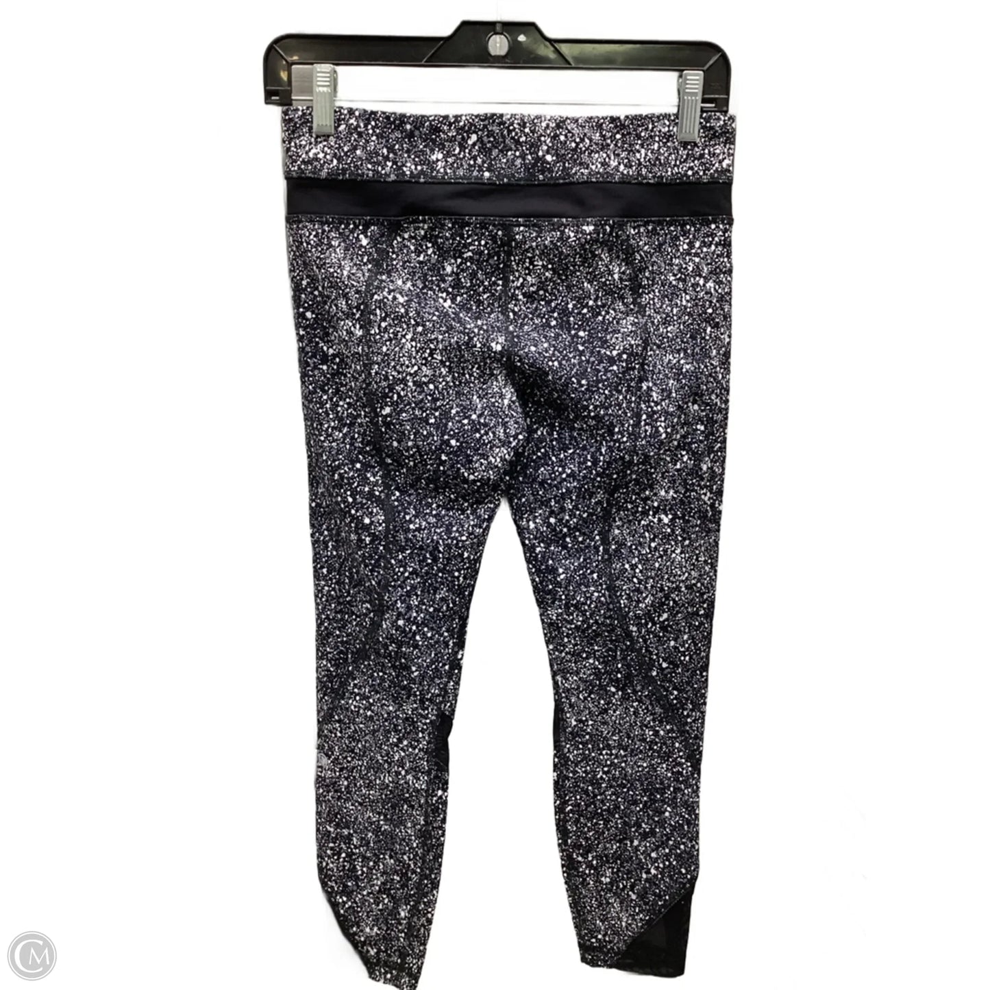 Athletic Leggings By Lululemon In Black & White, Size: 6