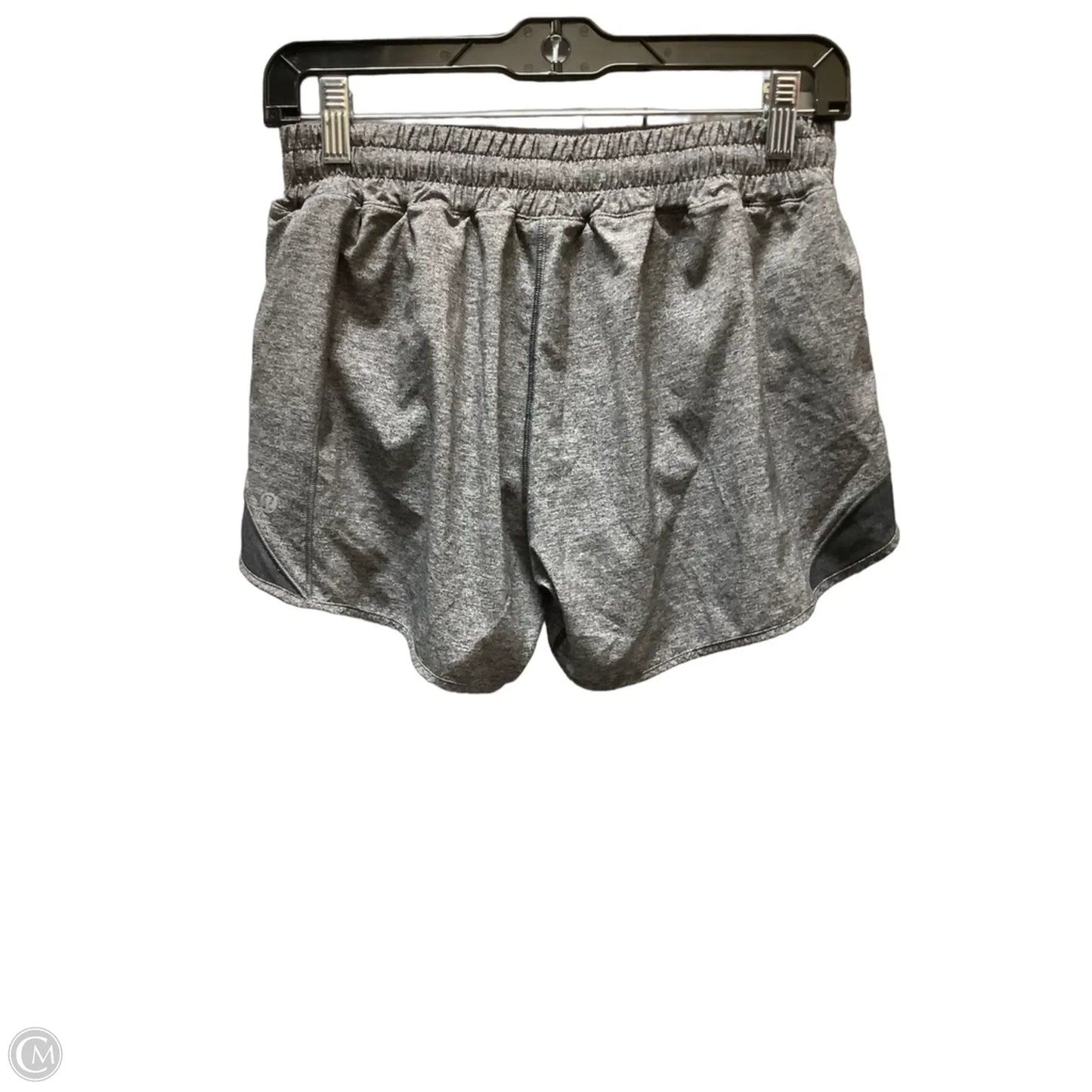 Athletic Shorts By Lululemon In Grey, Size: 8