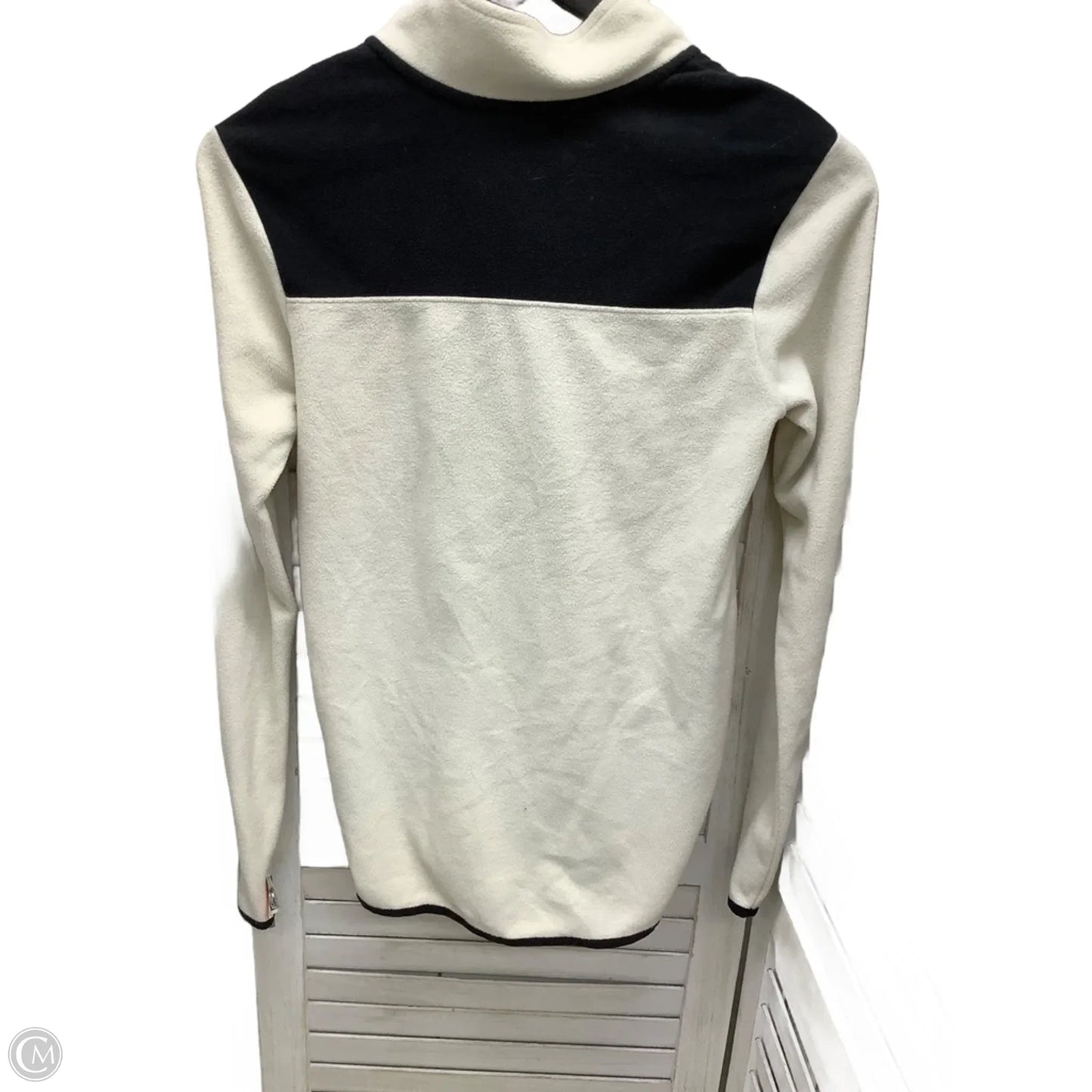 Jacket Fleece By The North Face In Black & Cream, Size: Xs