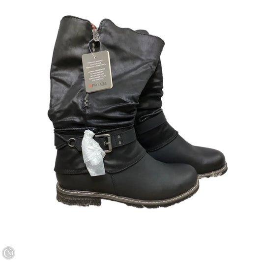 Boots Ankle Heels By Clothes Mentor In Black, Size: 11