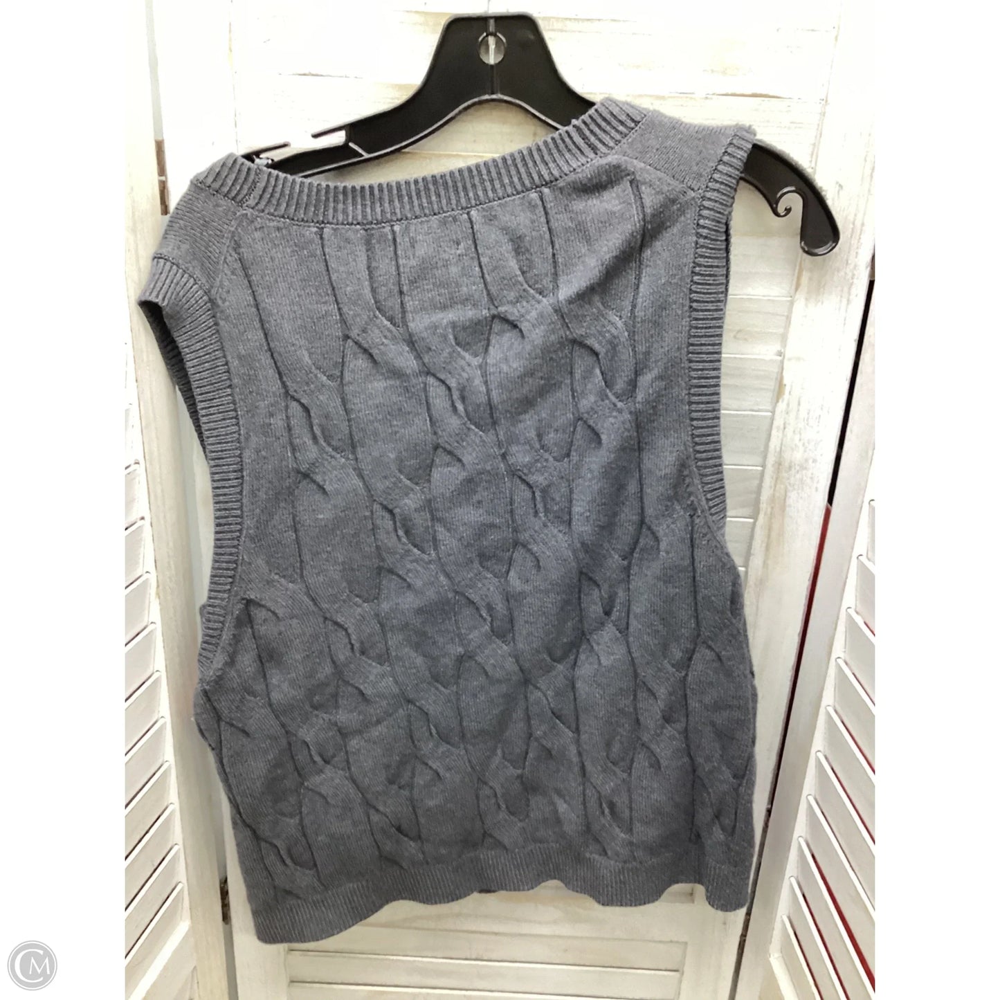 Vest Fleece By A New Day In Grey, Size: Xxl