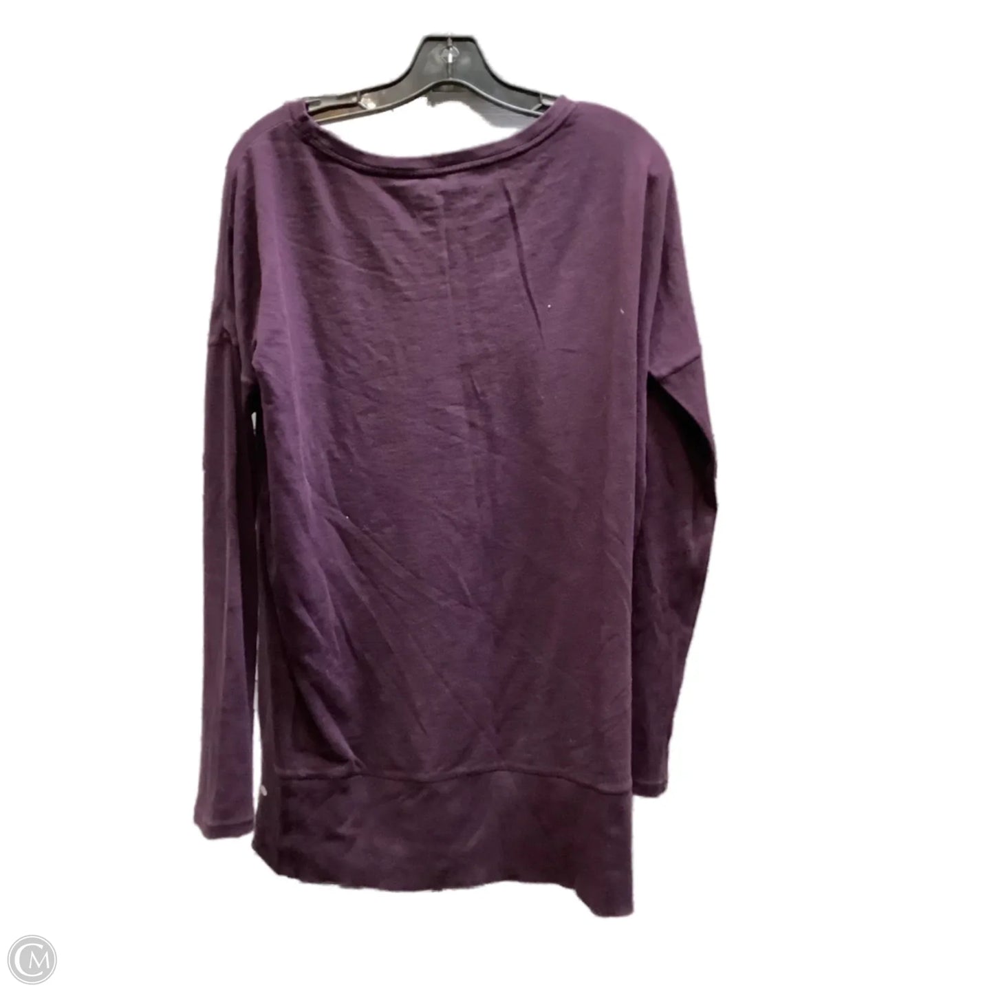 Top Long Sleeve By Loft In Purple, Size: Xl