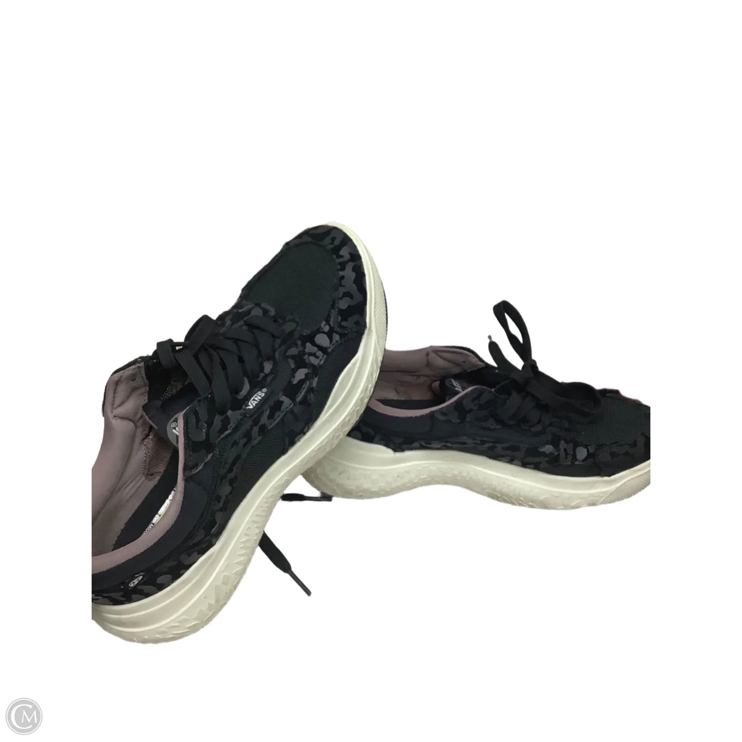 Shoes Flats By Vans In Black, Size: 9.5