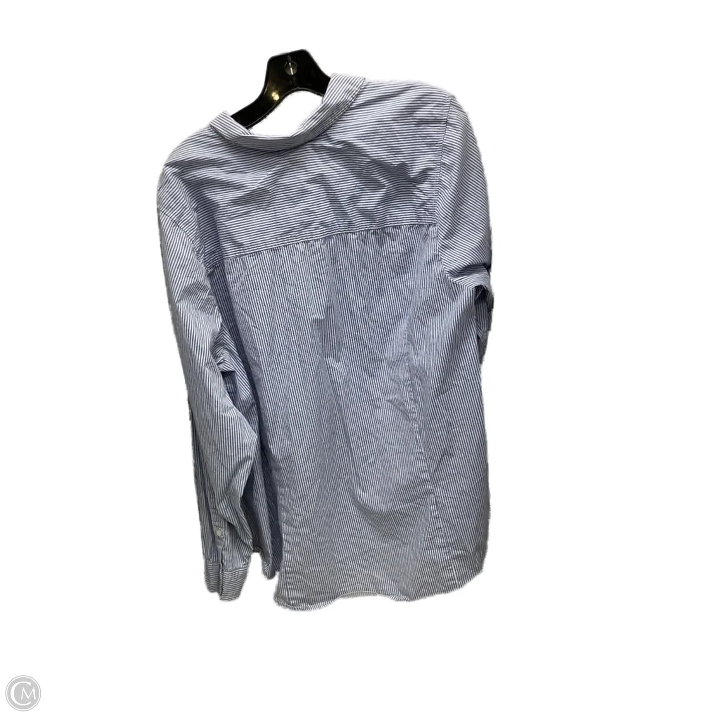 Top Long Sleeve By Torrid In Striped Pattern, Size: 3x