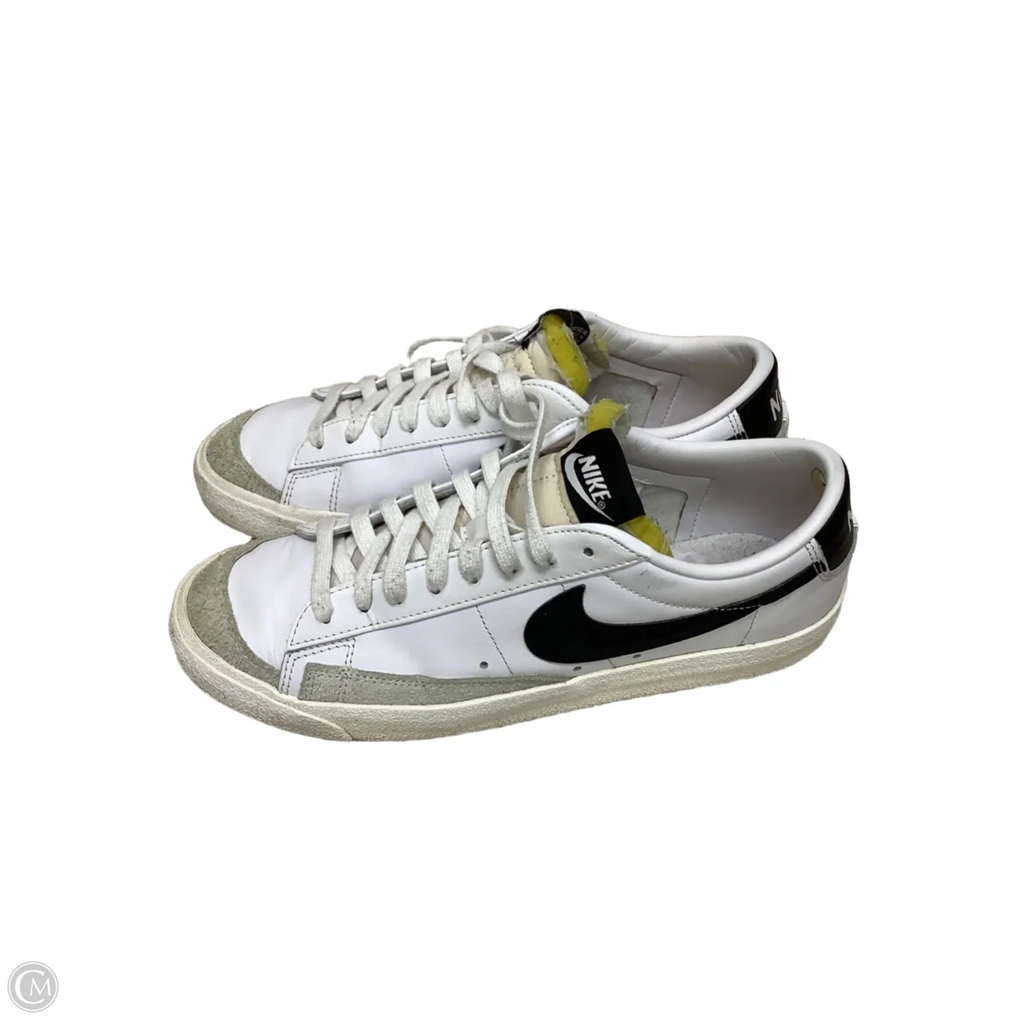 Shoes Flats By Nike In Black & Grey, Size: 9