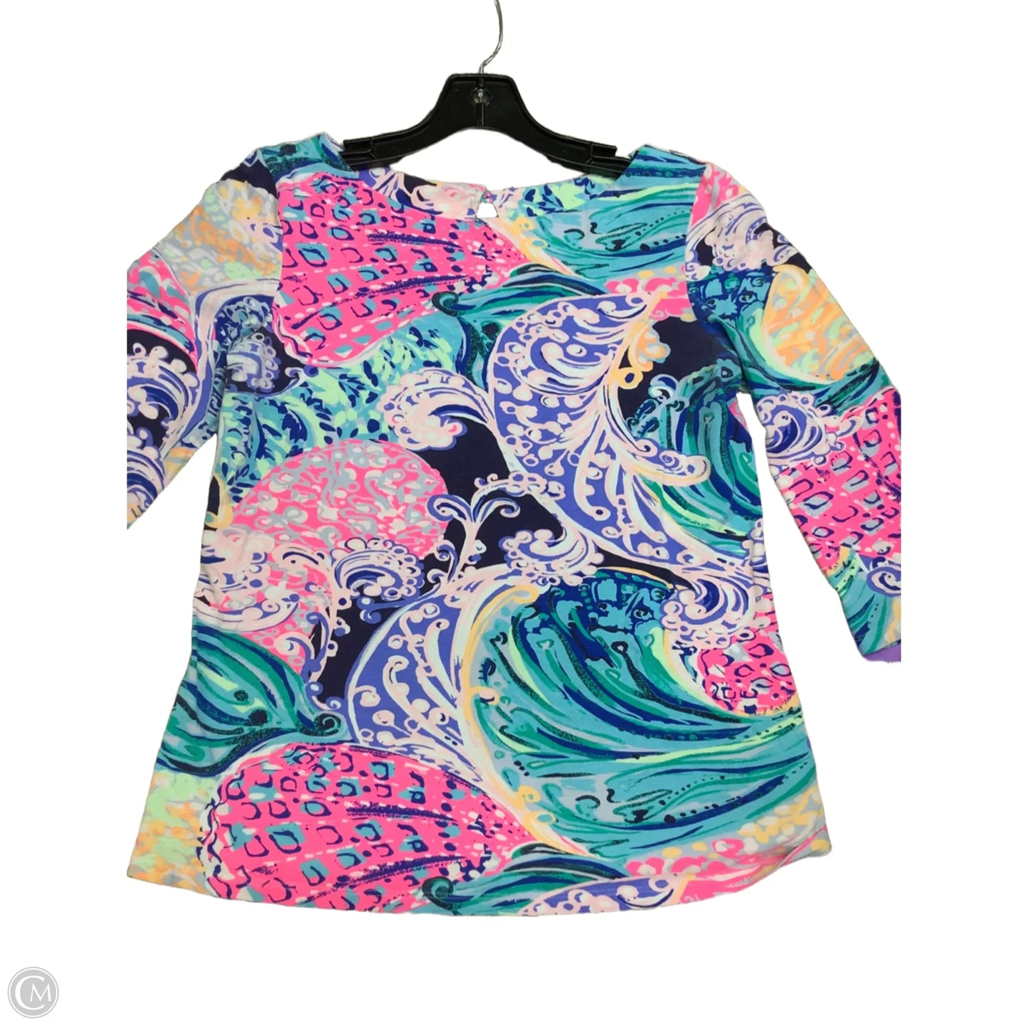 Top Long Sleeve Designer By Lilly Pulitzer In Animal Print, Size: S