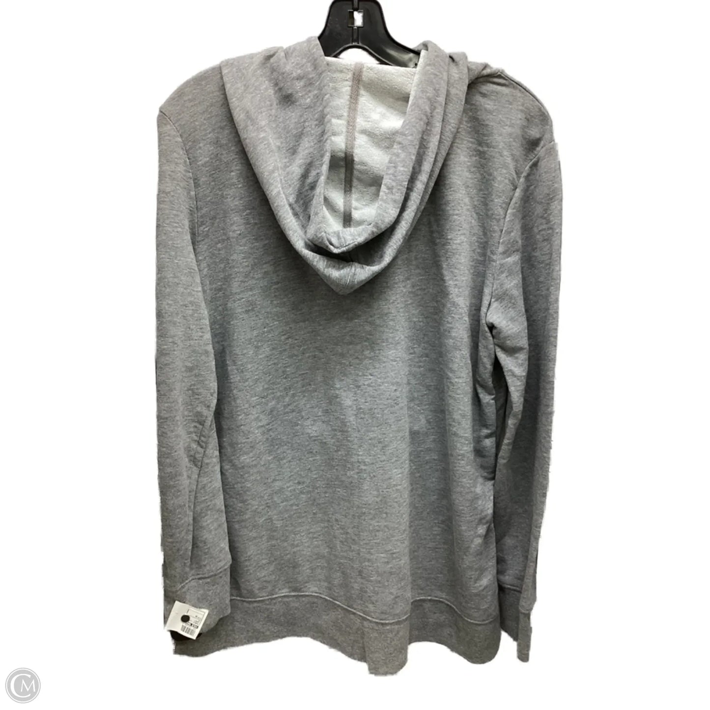 Sweatshirt Hoodie By Old Navy In Grey, Size: M