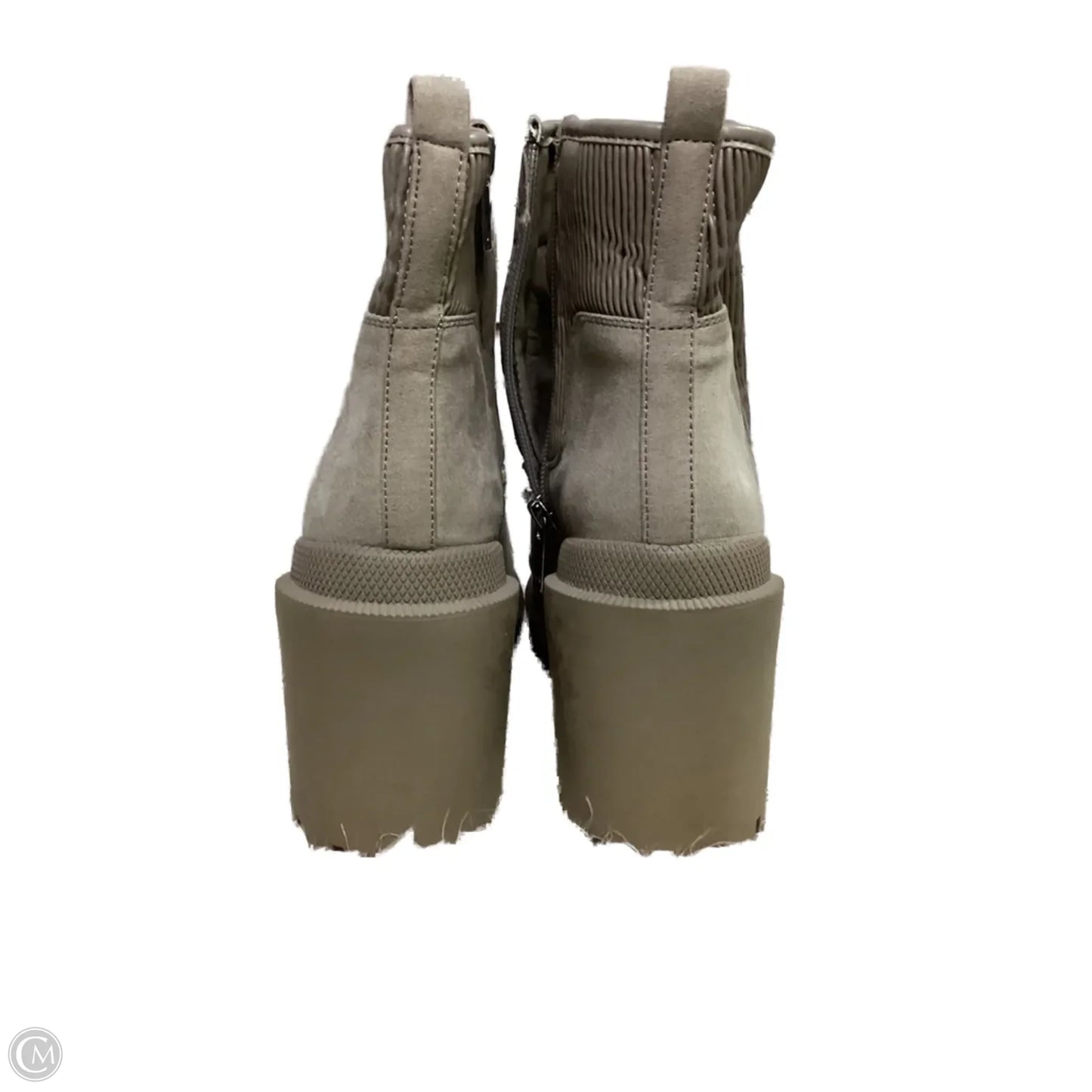 Boots Ankle Heels By Jennifer Lopez In Beige, Size: 7.5