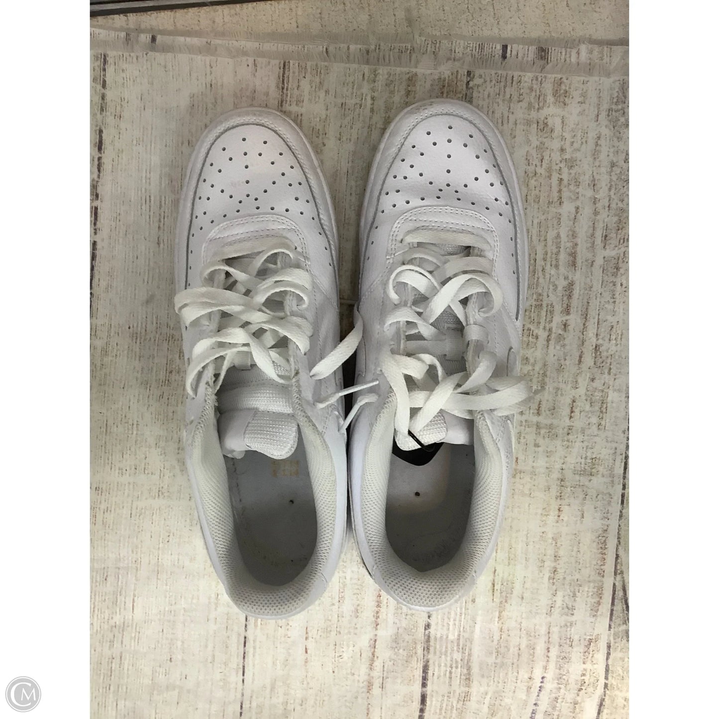 Shoes Athletic By Nike In White, Size: 11