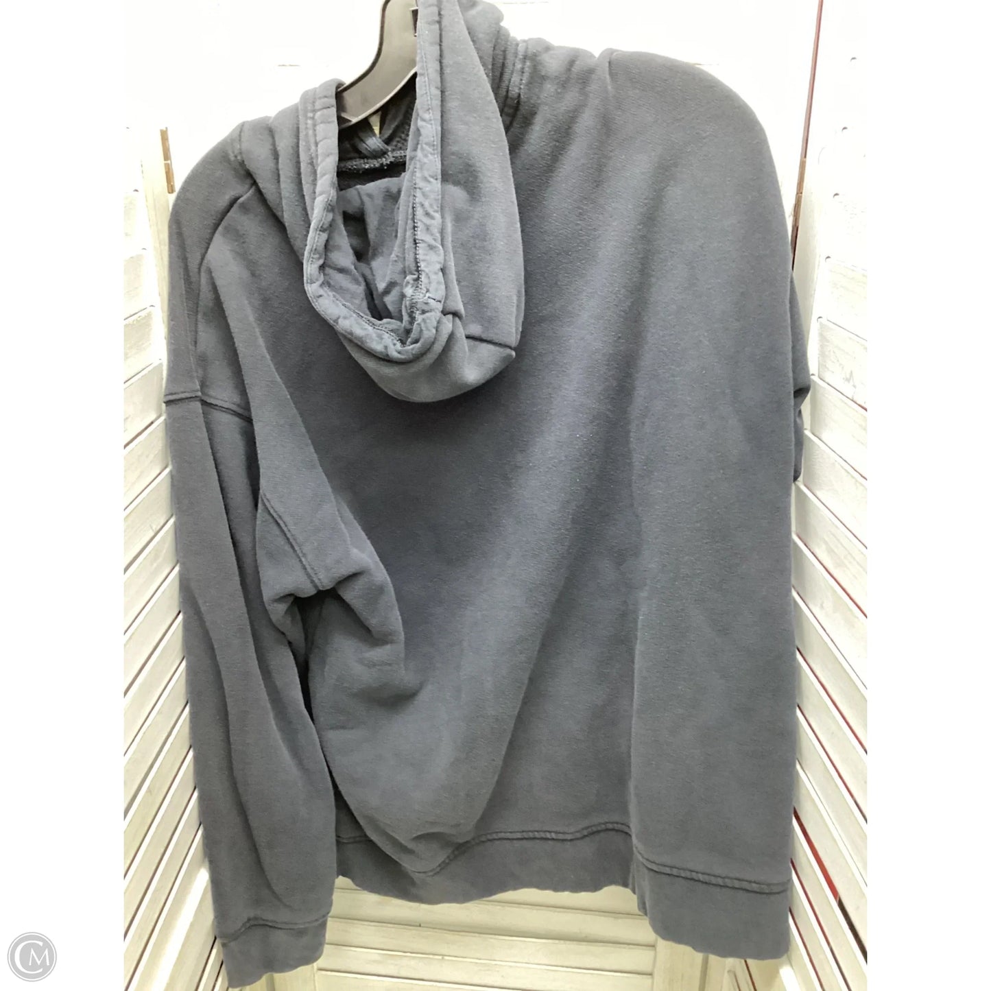 Sweatshirt Hoodie By Adidas In Black, Size: L