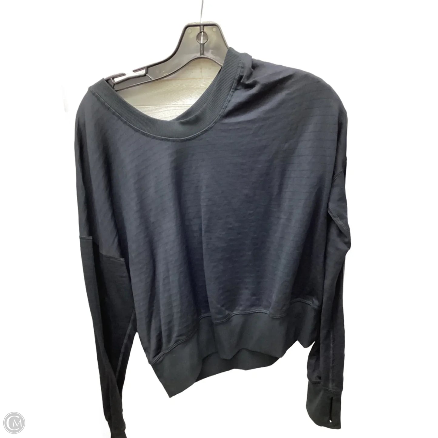 Top Long Sleeve By Nike In Black, Size: S