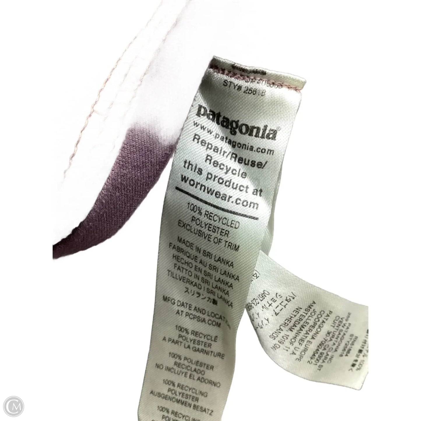 Jacket Fleece By Patagonia In Mauve, Size: M