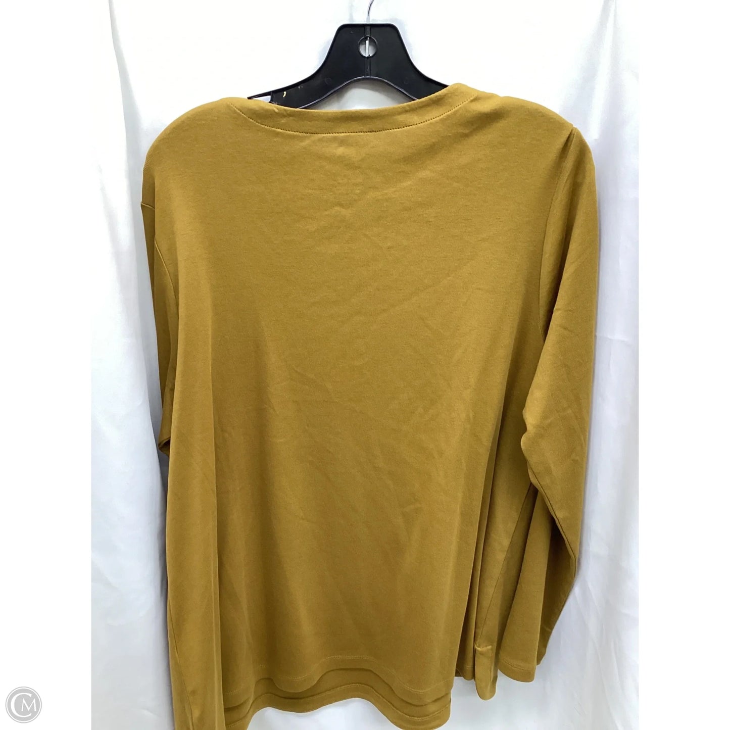 Top Long Sleeve By J. Jill In Brown, Size: Xl