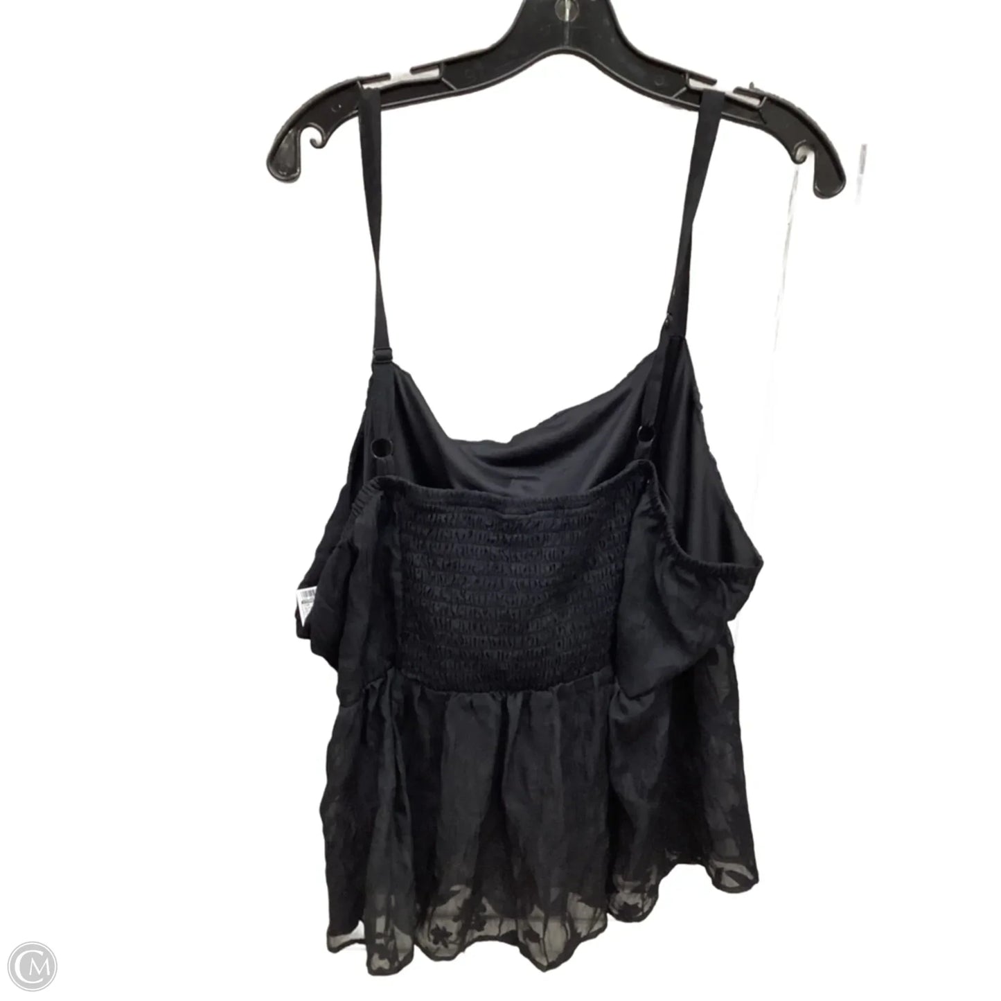 Top Sleeveless By Torrid In Black, Size: 3x