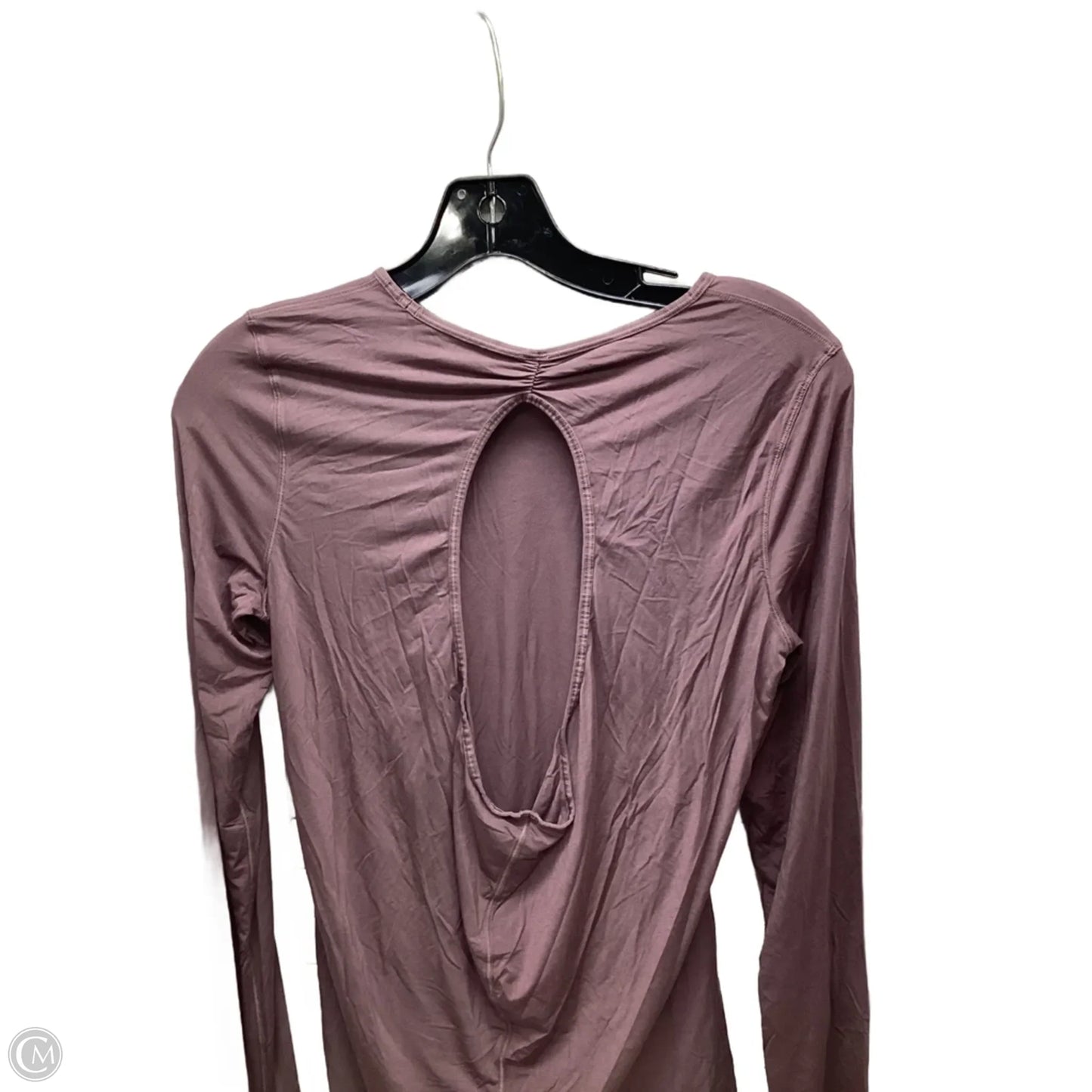 Top Long Sleeve By Lululemon In Mauve, Size: S