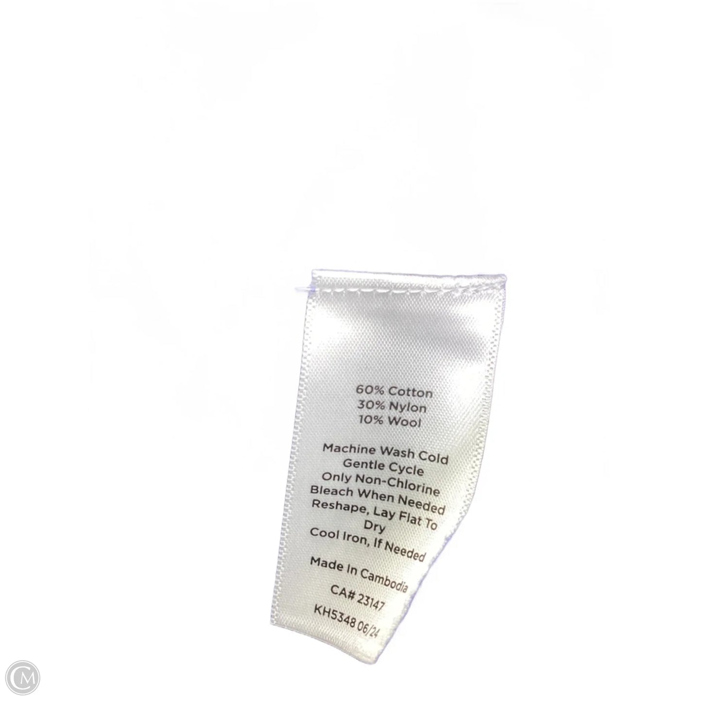 Top Long Sleeve By Talbots In Blue, Size: 2x