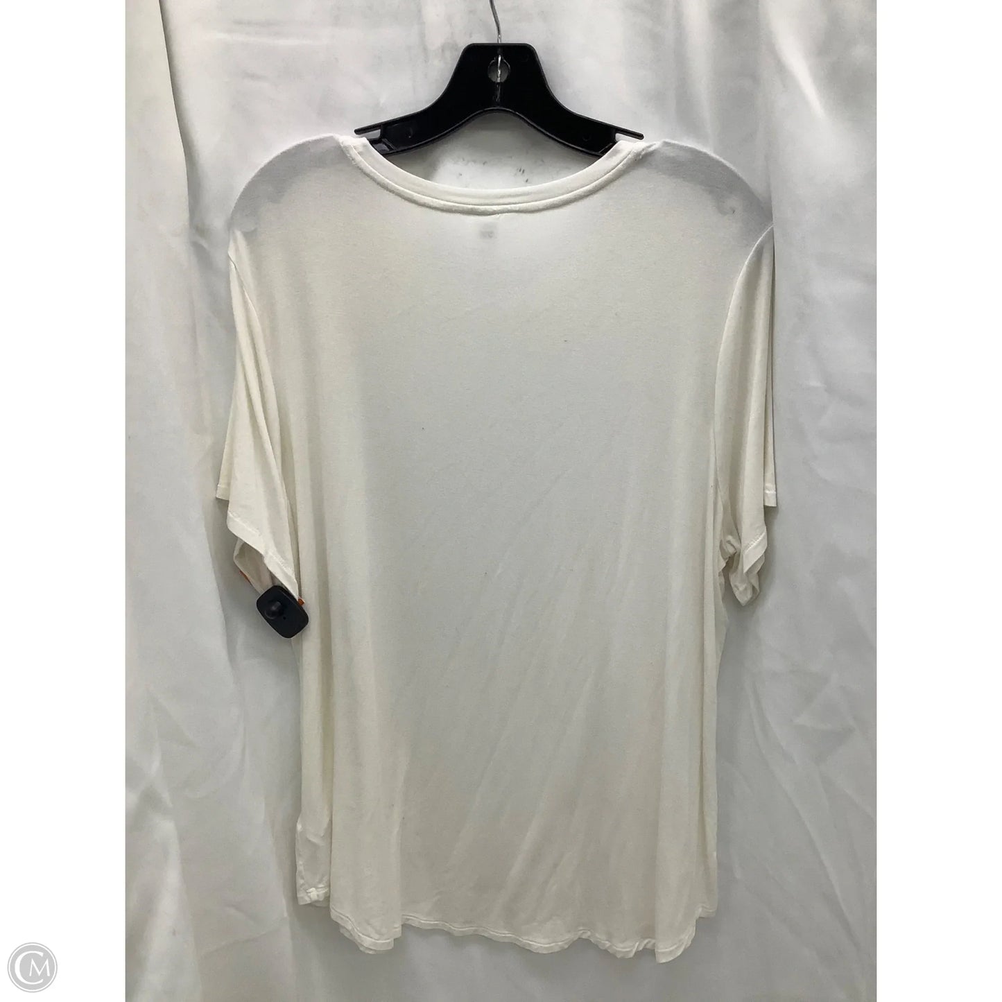 Top Short Sleeve By Old Navy In White, Size: Xl