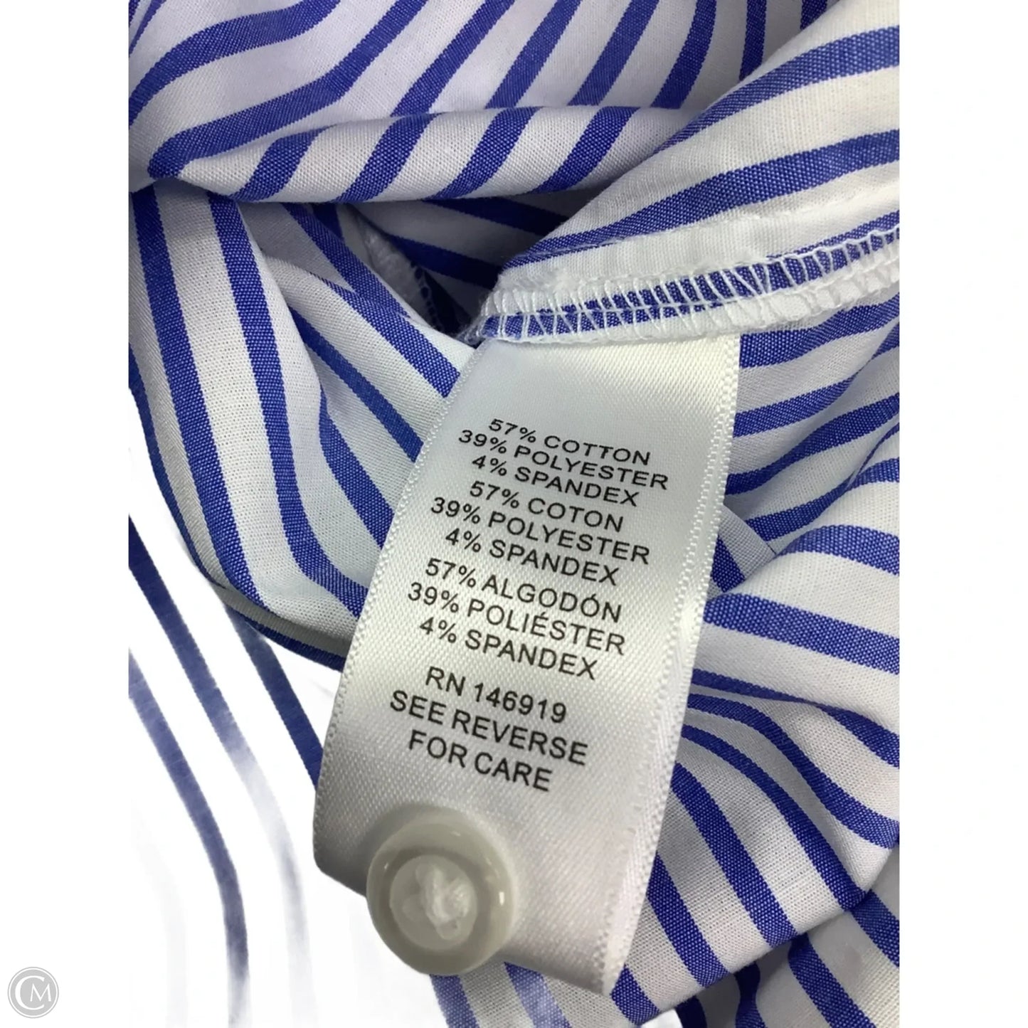 Top Sleeveless By Clothes Mentor In Striped Pattern, Size: Xl