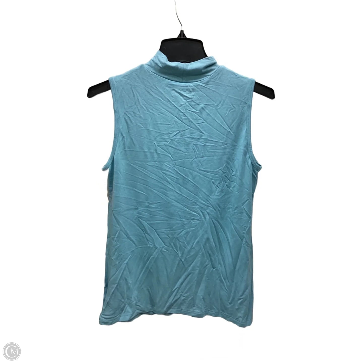 Top Sleeveless By Charter Club In Blue, Size: M