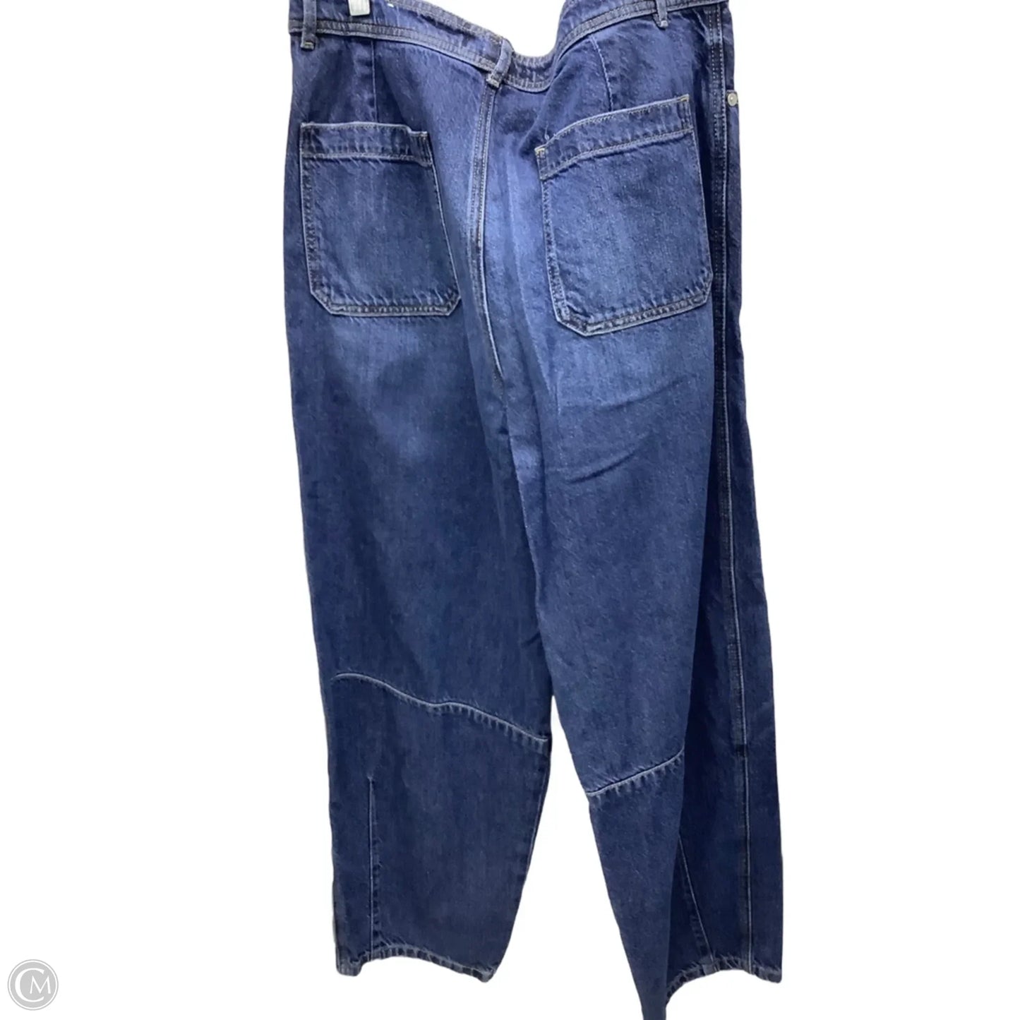 Jeans Boyfriend By Loft In Blue Denim, Size: 12