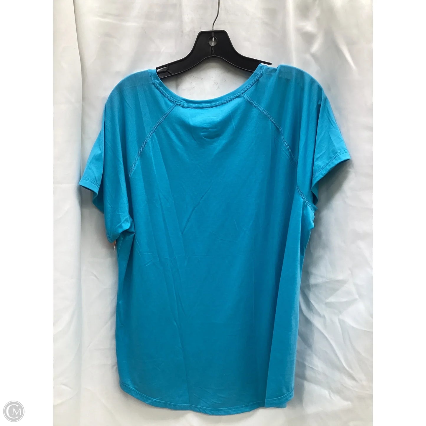 Top Short Sleeve By Tek Gear In Blue, Size: Xxl