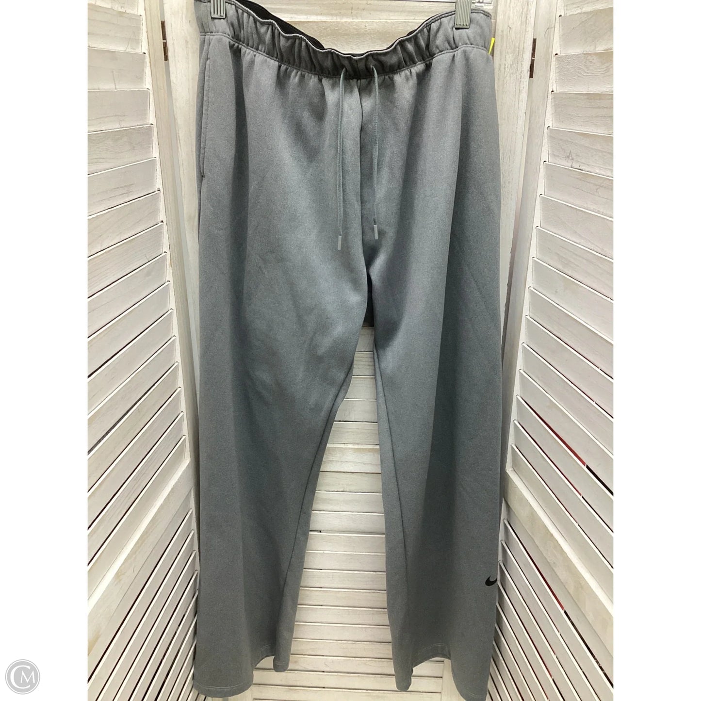 Athletic Pants By Nike In Grey, Size: 2x