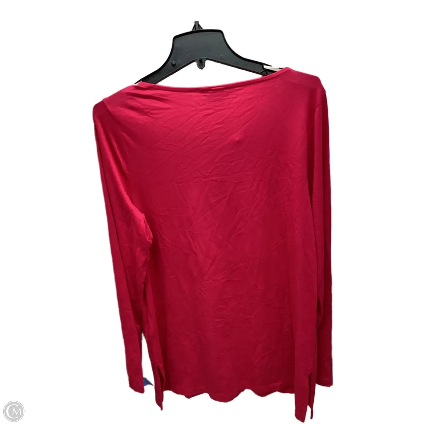 Top Long Sleeve By Lands End In Pink, Size: 10