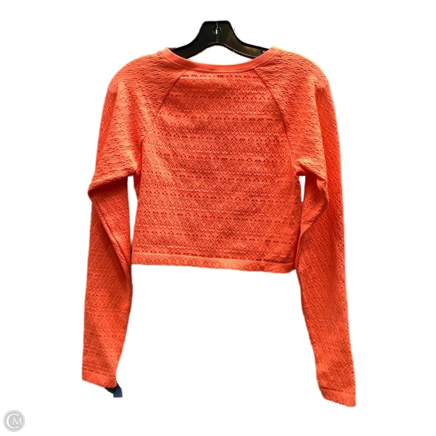 Top Long Sleeve By Joy Lab In Orange, Size: Xl