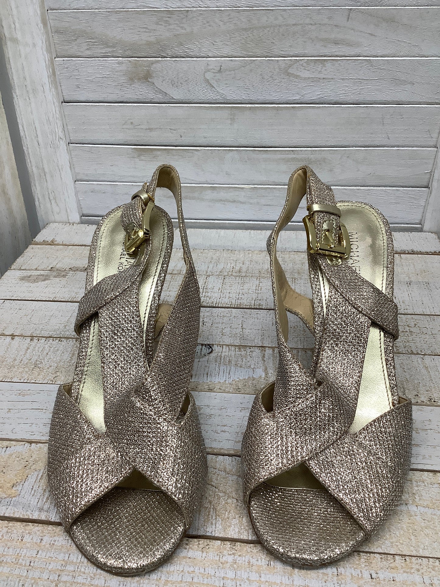 Sandals Heels Stiletto By Michael By Michael Kors Size: 6
