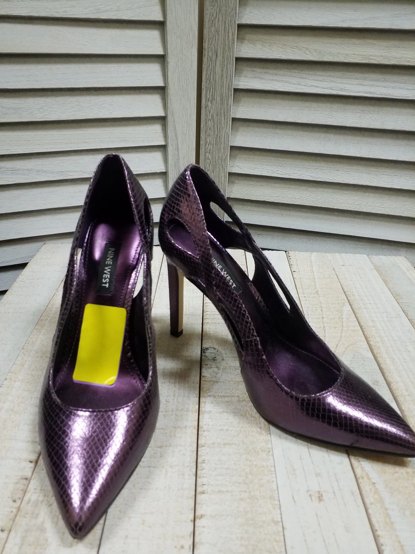 Sandals Heels Stiletto By Nine West Size: 6.5